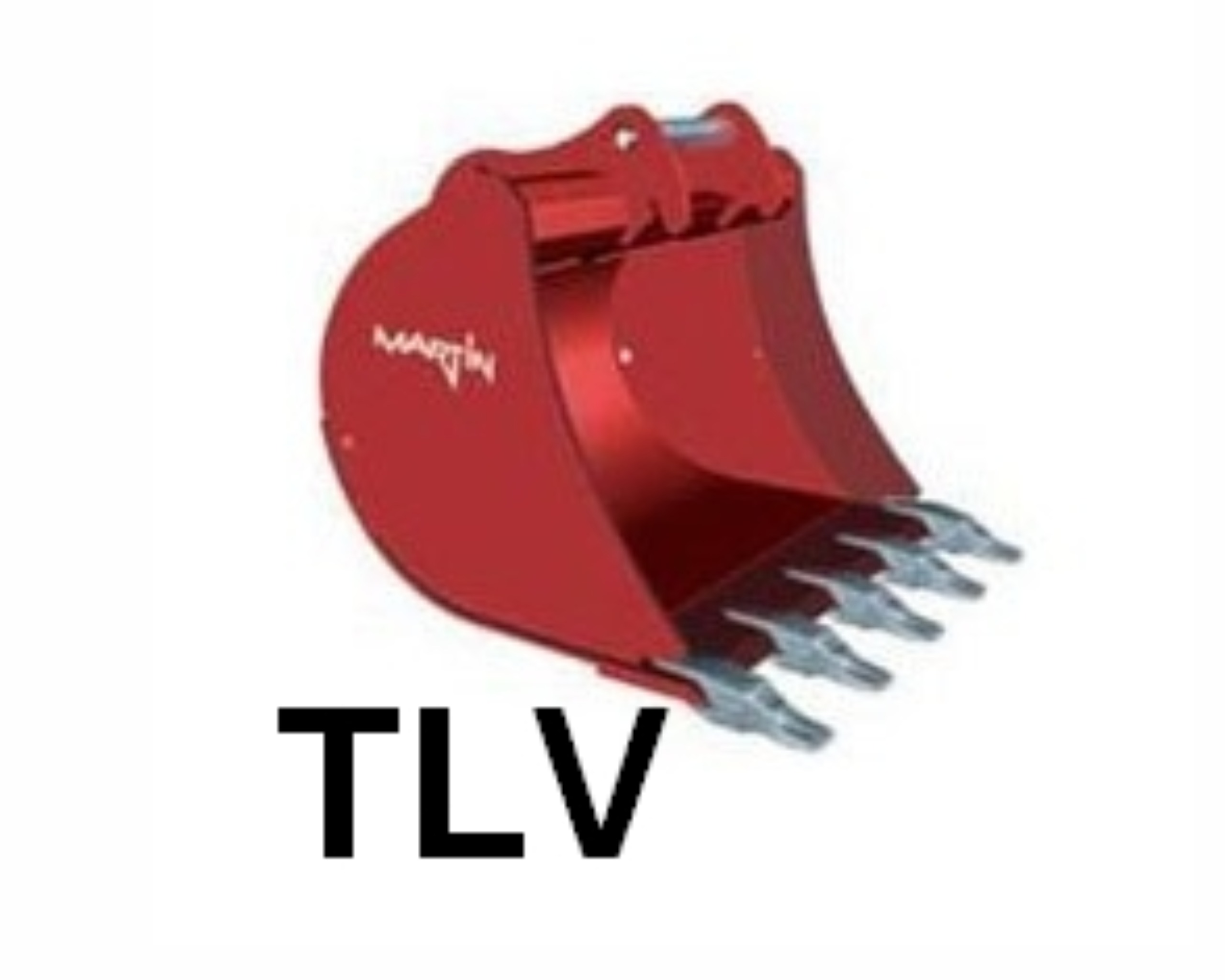 Godet de pelle avec tranchant avancé